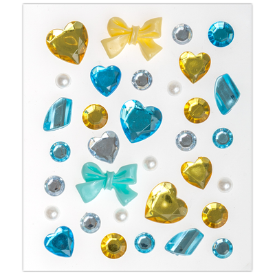 Heart & Bow Stickers: Pack of 33 image number 1