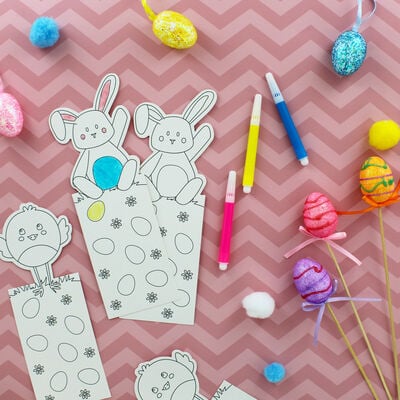 Colour Your Own Easter Bookmarks - 8 Pack image number 4