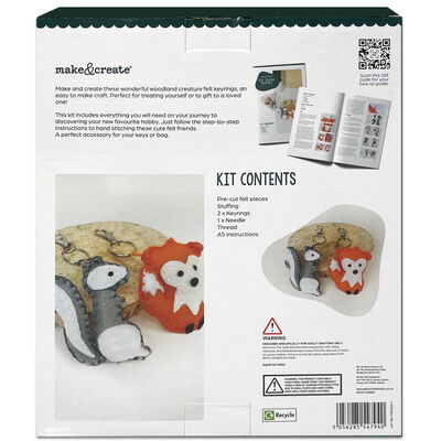 Sew Your Own Felt Animals Kit image number 2
