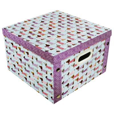 Sausage Dog Collapsible Storage Box image number 1