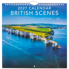 British Scenes Square Calendar 2027 image number 1