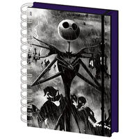 3D The Nightmare Before Christmas A5 Notebook