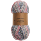 Super Soft Chunky Acrylic Yarn: Multi Coloured Twist 200g image number 1