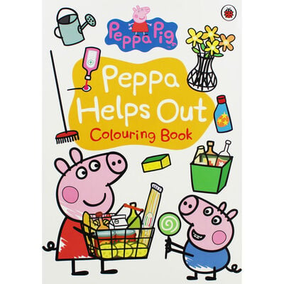 Peppa Pig: Peppa Helps Out Colouring Book image number 1