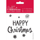 Happy Christmas Clear Stamp image number 1