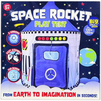 Space Rocket Play Tent image number 1