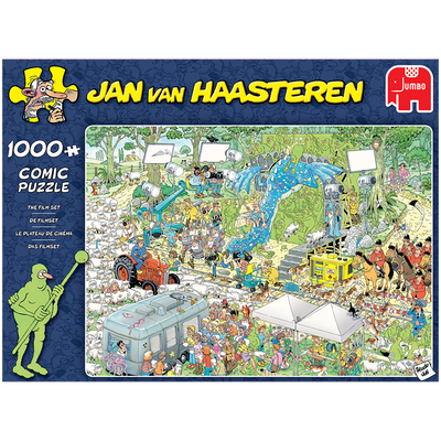 Jumbo Jan Van Haasteren The Film Set 1000 Piece Jigsaw Puzzle image number 1