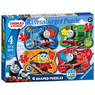 Thomas & Friends 4 in 1 Shaped Jigsaw Puzzle image number 1