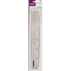 Crafters Companion Metal Edge Acrylic 30cm Ruler image number 1