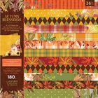 Crafter’s Companion Nature’s Garden Autumn Blessings 12”x12” Paper Pad image number 1