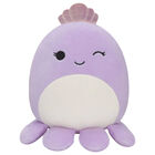 Squishmallows Plush: Violet the Purple Octopus with Crown image number 1