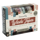 Dovecraft Christmas Fashion Washi Tape Box - 20 Rolls image number 1