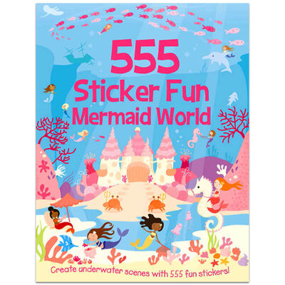 555 Sticker Fun: Mermaid World image number 1