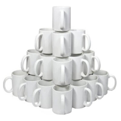 Simply Sublimation White Mugs: Pack of 36 image number 1