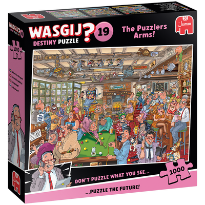 Wasgij Destiny 19 - The Puzzlers Arms! 1000 Piece Jigsaw Puzzle image number 1