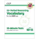 11+ CEM 10-Minute Tests Verbal Reasoning Vocabulary: Ages 10-11 image number 1