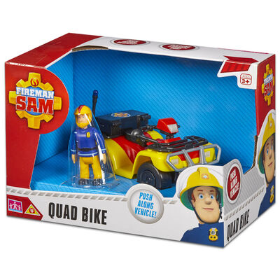 Fireman Sam Push Along Vehicle: Quad Bike image number 1