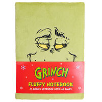 The Grinch Fluffy A5 Notebook