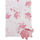 Pink Elephant Baby Girl Gift Wrap Sheets Pack image number 1