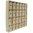 Christmas Wooden Mini House Advent Calendar image number 2