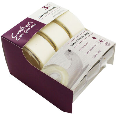 Crafters Companion Low Tack Tape - Pack of 3 image number 1