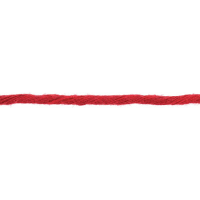 Trimits: Red Cotton Macrame Cord 50m x 4mm image number 2