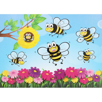 Bee Happy 200 Piece Jigsaw Puzzle image number 2