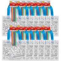 Colour Your Own Space Bag: Pack of 12