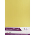 A4 Centura Metallic Pale Gold Card: 10 Sheets image number 1