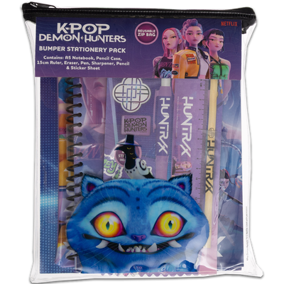 K-Pop Demon Hunters Bumper Stationery Set: 9 Piece Set image number 1