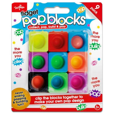 Fidget Pop Blocks: Set of 9 image number 1