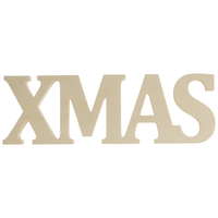 Christmas Wooden Decoration Sign