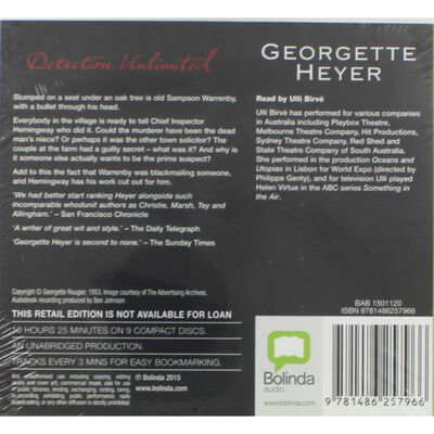 Detection Unlimited: CD image number 2