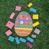 Make Your Own Glitter Mosaic Art