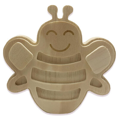 Wooden Bee Decoration image number 1