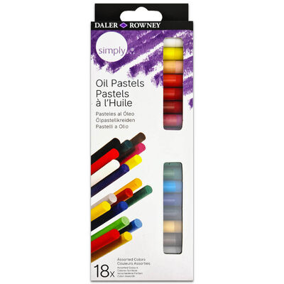 Daler Rowney Simply Oil Pastels image number 1