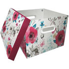 Floral Butterfly Collapsible Storage Box image number 2