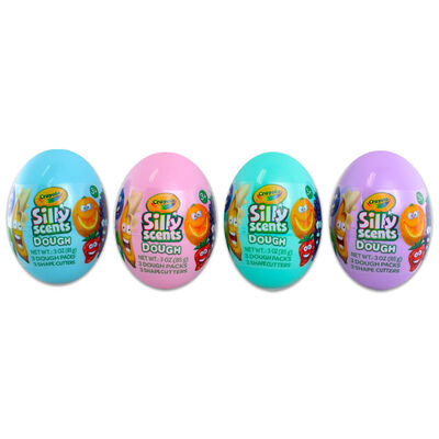 Crayola Silly Scents Dough Egg: Assorted image number 2