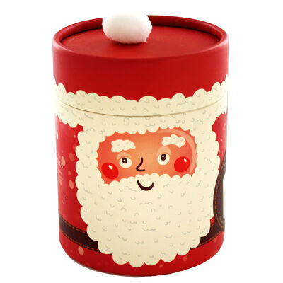 Father Christmas Festive Cinnamon Ho Ho Ho Candle image number 1