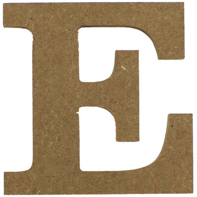 Small MDF Letter E image number 1