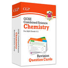 CGP GCSE Combined Science Chemistry: Revision Question Cards image number 1