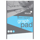 Silvine A4 Graph Squared Paper: 5mm image number 1