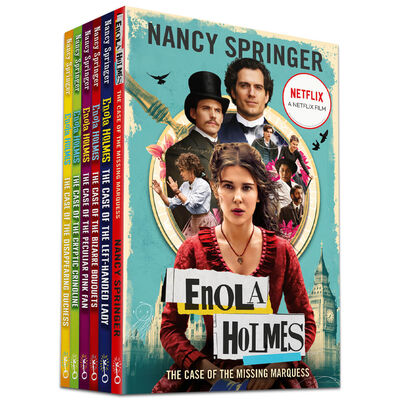 Enola Holmes Mystery Series: 6 Book Box Set image number 1