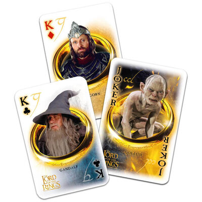 Waddingtons Lord of the Rings Number 1 Playing Cards image number 2
