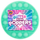 Glitter Push Pop It Fidget Toy: Assorted Green image number 1