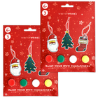 Paint Your Own Festive Suncatchers Kit Bundle image number 1