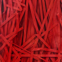Decorative Shredded Paper 50g: Red