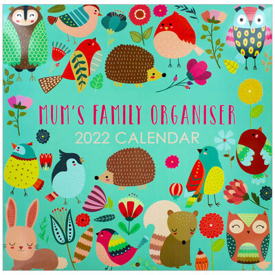 Mum’s Family Organiser 2022 Square Calendar image number 1