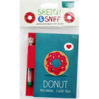 A7 Doughnut Scent Notepad with Pen image number 1