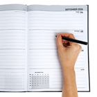 A4 Mid-Year 26-27 Diary: Black image number 2